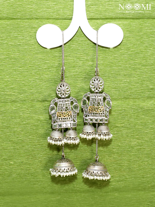 Shringaar Jhumkas Brass NOOMI Designer