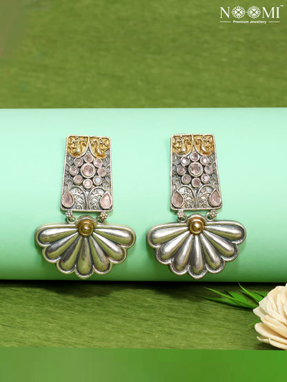 Tarang NOOMI Designer Brass Earrings