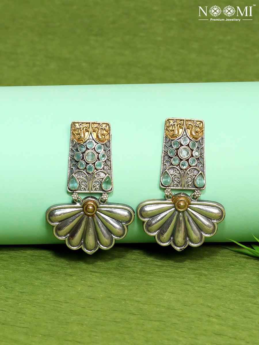 Tarang Earrings NOOMI Designer Brass Earrings